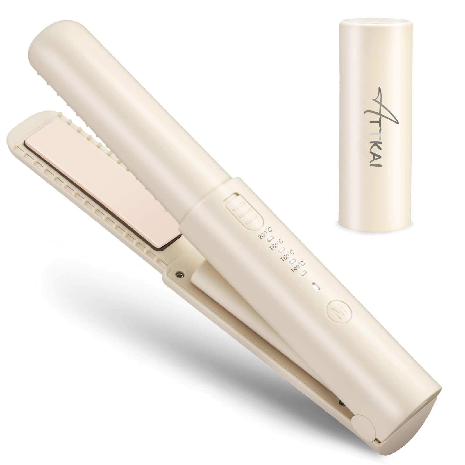 Amazon.co.jp: 【2026新登場】ATTKAI コードレスヘアアイロン 2WAY
